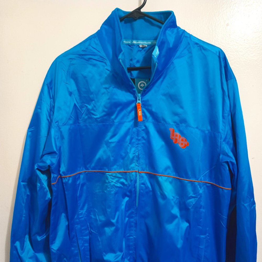 Lifted Research Group Windbraker Jacket Large Blu… - image 1